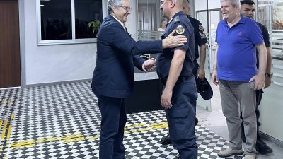Görev yeri değişen Bandırma İlçe Jandarma Komutanı Binbaşı Ahmet Tunç,