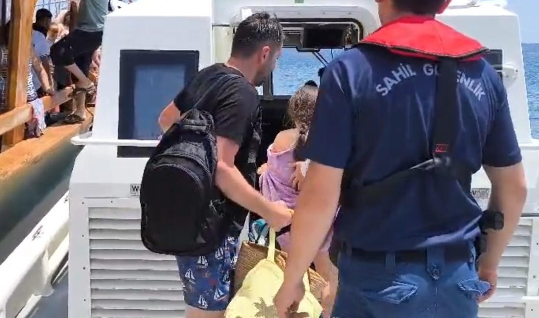 Ayvalık açıklarında 1 şahsın tıbbi tahliyesi gerçekleştirildi Gezi teknesinde yaralanan 1 kişi Sahil Güvenlik ekiplerince tahliye edilerek