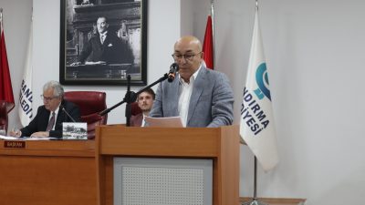 Bandırma Belediye Meclisi haziran ayı toplantısında söz alan AK Partili