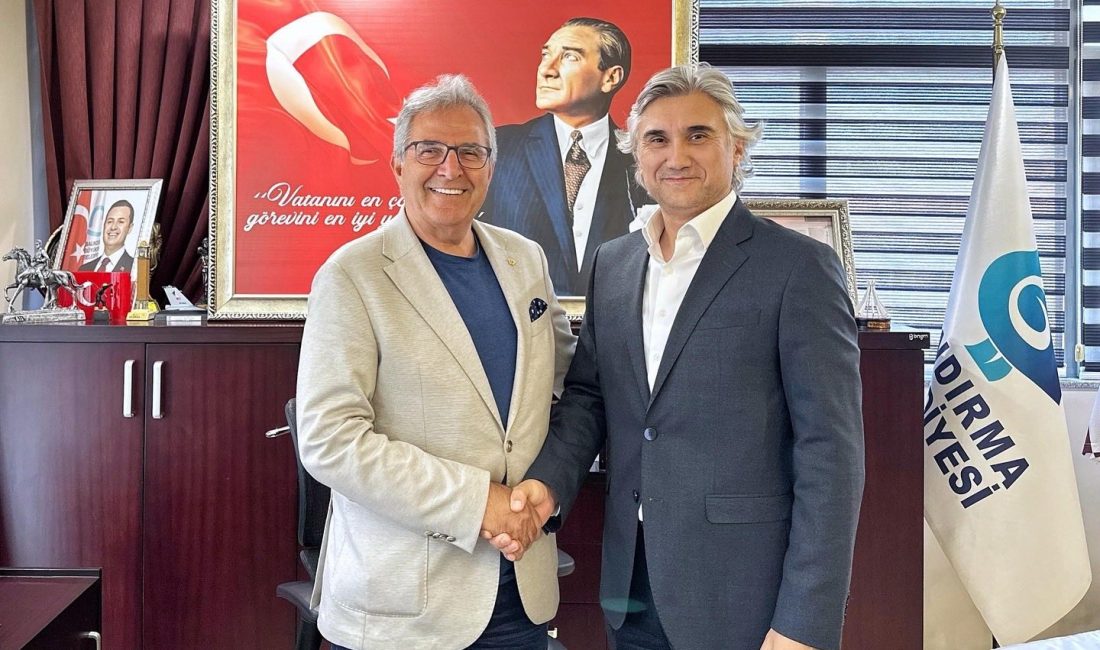 Kuter ve Mirza, Bandırmaspor’un geleceğini görüştü Bandırma Belediye Başkanı Dursun Mirza ile bir araya gelen Bandırmaspor