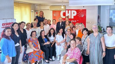 Bandırma Belediye Başkanı Dursun Mirza, CHP Bandırma Kadın Kolları ile