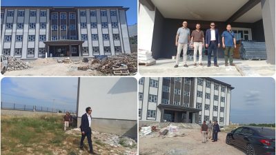 Bandırma’da devam eden okul inşaatları, eğitim altyapısını güçlendirme hedefi doğrultusunda
