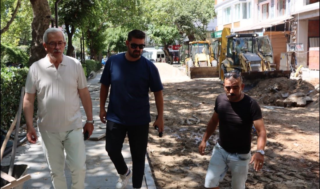 Erdek’te yol ve asfalt çalışmaları denetlendi Erdek Belediyesi ile Balıkesir Büyükşehir Belediyesi iş birliğinde sürdürülen asfalt