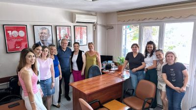 CHP Bandırma İlçe Kadın Kolları Başkanı Filiz Özdemir, Belediye Başkanı