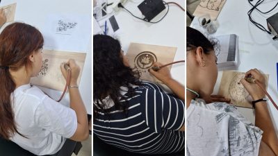 Bandırma Hicri Ercili Çocukevleri’nde başlatılan Ahşap Yakma Kursu, çocukların sanatsal