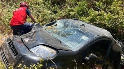 Susurluk ‘ta otomobil ile motosikletin çarpışması sonucu meydana gelen kazada