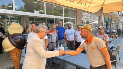 Belediye Başkanı Dursun Mirza, imalathane ve Kapalı Pazar Yeri’ni ziyaret