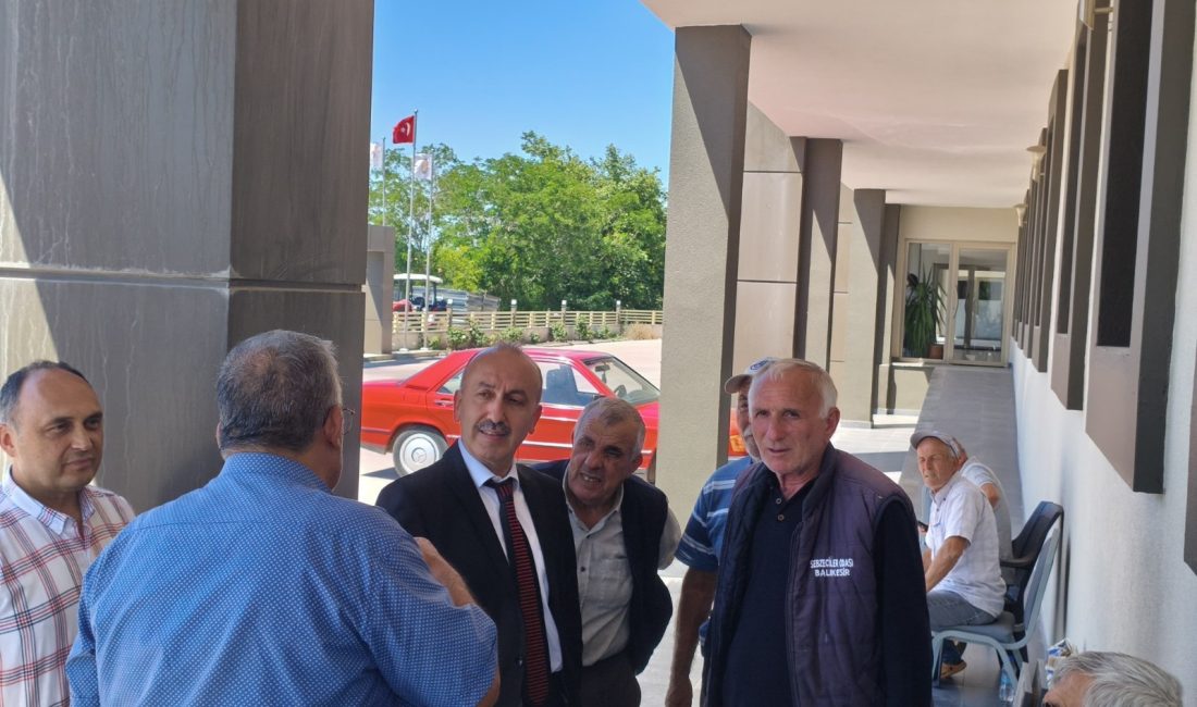 Susurluk’ta hububat hasadıyla birlikte TMO alım noktasında yoğunluk başladı. İl