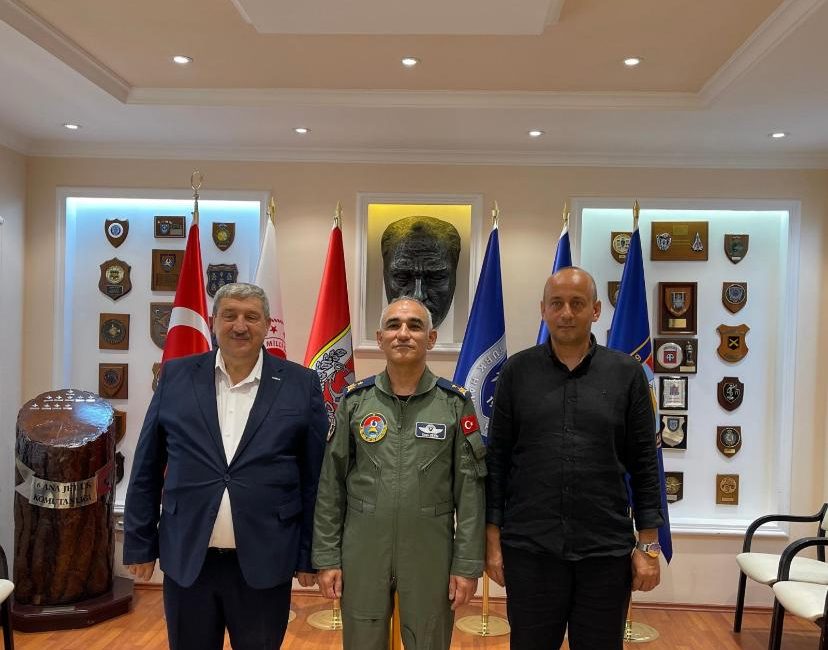MÜSİAD Bandırma Şube Başkanı Mustafa Bağcı ve Başkan Yardımcısı Ali