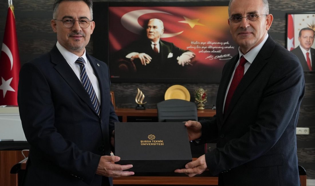 BANÜ, Bursa Teknik Üniversitesi’ni ağırladı BANÜ Rektörü Prof. Dr. İsmail Boz, Bursa Teknik Üniversitesi Rektörü