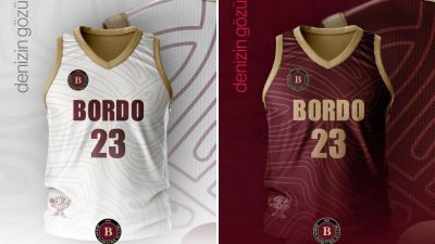 Bandırma Bordo Basketbol’un denizin dalgalarından ilham alan 2025-2026 sezonu formaları