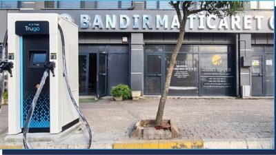 Bandırma Ticaret Odası tarafından kurulan Trugo Şarj İstasyonu, 2025 yılının