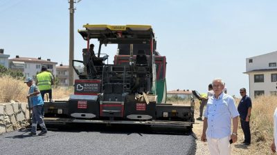 Atlas Caddesi ve bağlantı yollarında tamamlanan asfalt çalışması, Atatürk Mahallesi