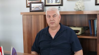Bandırma Balıkçılar Manavlar ve Pazarcılar Esnaf Odası Başkanı Erkan Alpsu,