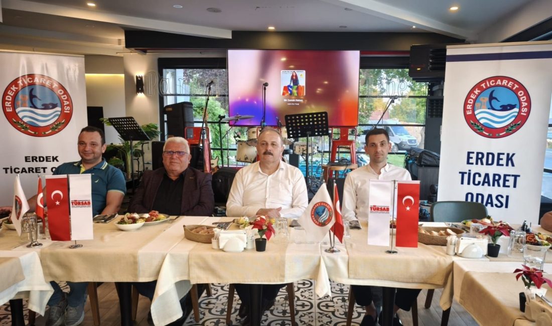 Türkiye Seyahat Acentaları Birliği, Erdek Kaymakamı Hasan Göç’e turizmin gelişimine