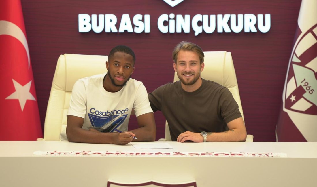 Bandırmaspor’un yeni transferi Wilson Samaké Fransa çıkışlı Malili genç santrafor Wilson Samaké, Bandırmaspor’un hücum hattına