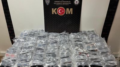 Bandırma ve Edremit ilçelerinde düzenlenen iki ayrı operasyonda kaçak etil