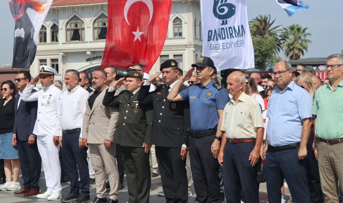 Kabotaj Bayramı’nın 99’uncu yılı Bandırma’da kutlandı 1 Temmuz Denizcilik ve Kabotaj Bayramı kapsamında Bandırma’da gerçekleştirilen resmi