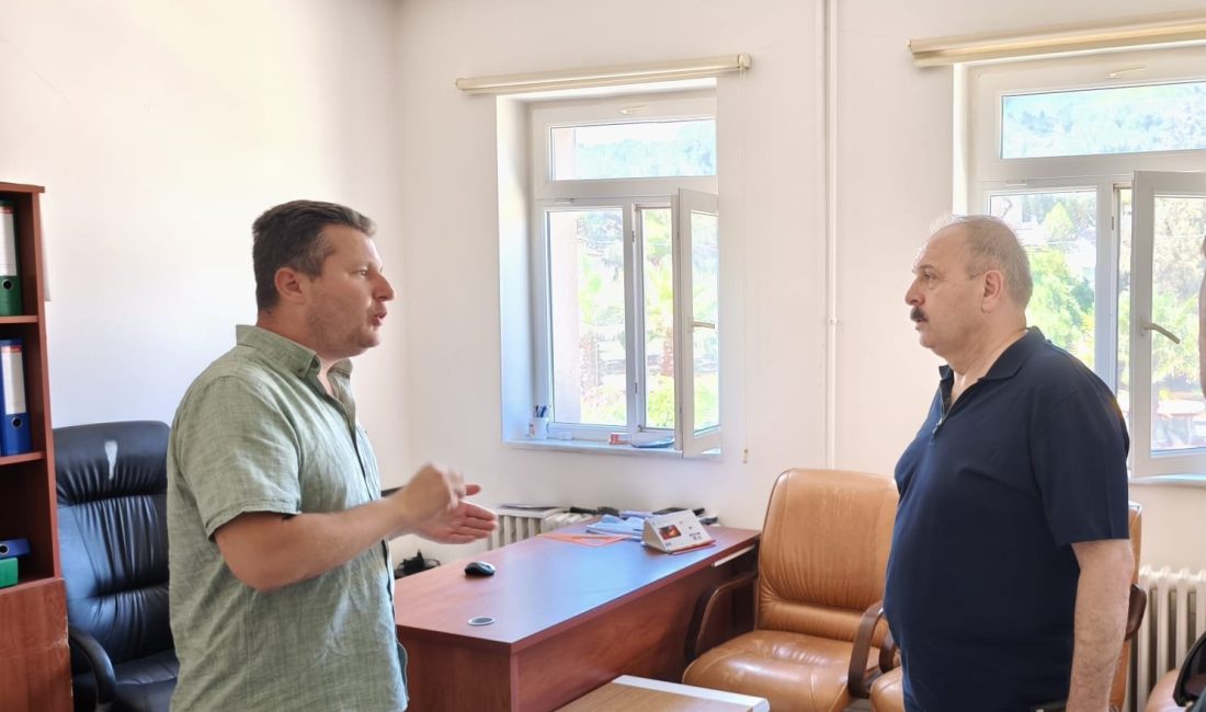 Bandırma Koyunculuk Araştırma Enstitüsü Müdürlüğü idari binasında meydana gelen yangın