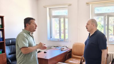 Bandırma Koyunculuk Araştırma Enstitüsü Müdürlüğü idari binasında meydana gelen yangın