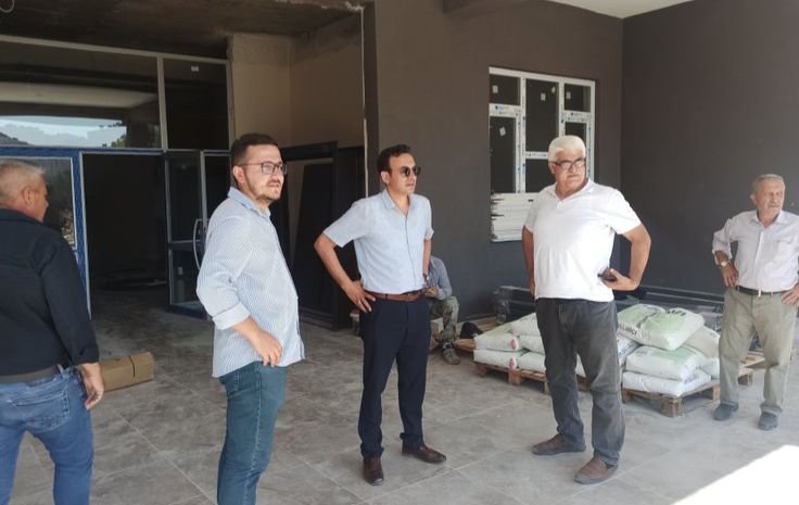 Bandırma’da yeni okul yatırımları hızla tamamlanıyor Bandırma İlçe Milli Eğitim Müdürü Mutlu Aslan, Haydar Çavuş MTAL