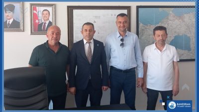 Bandırma Ticaret Odası temsilcileri, şantiye su bağlantılarındaki mevcut uygulamaların geliştirilmesine
