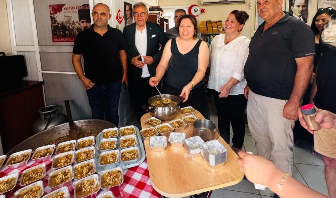Paşakent’te aşure kazanları dayanışma için kaynadı Bandırma Paşakent Mahallesi’nde 750 kişilik aşure hayrı yoğun katılımla gerçekleştirildi.
