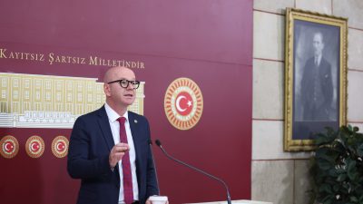 CHP Balıkesir Milletvekili Serkan Sarı, TBMM Genel Kurulu’nda yaptığı konuşmada