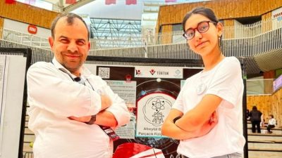 Balıkesir Altıeylül Bilim ve Sanat Merkezi öğrencisi Bilge Küçükşahin, TEKNOFEST