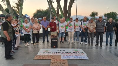 Tüm Emeklilerin Sendikası Bandırma Şubesi, Eskişehir’in Seyitgazi ilçesinde çıkan orman