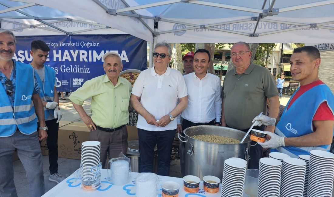 Balıkesir Büyükşehir Belediyesi, Muharrem Ayı dolayısıyla Bandırma’da 2 bin 500