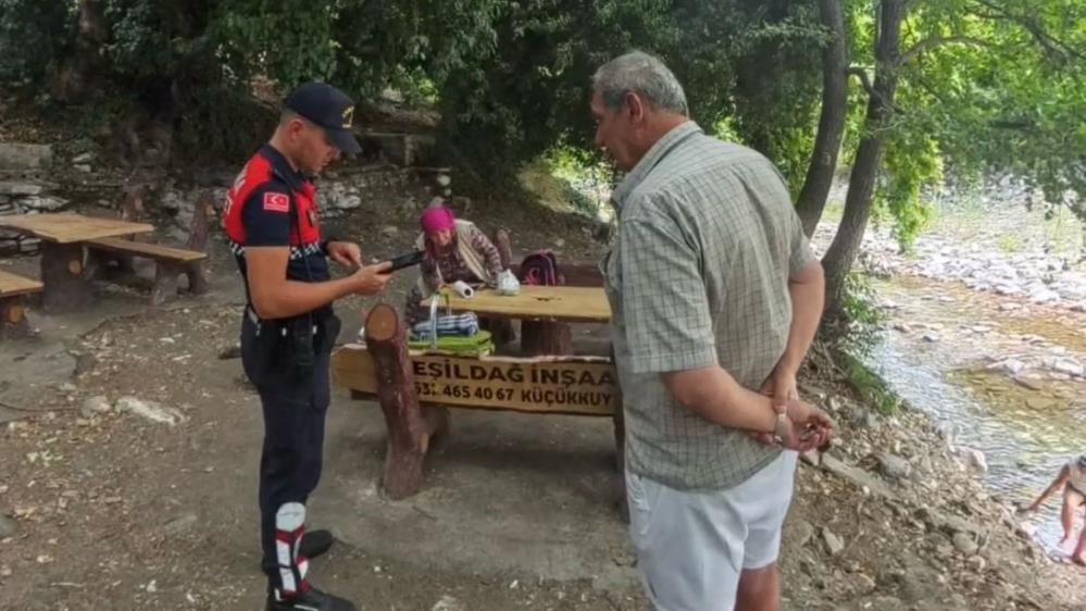Kazdağları’nda jandarmadan yangın denetimi Balıkesir İl Jandarma Komutanlığı ekiplerince Edremit ilçesi Kazdağları bölgesinde yangın