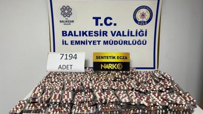 Ayvalık’ta; İlçe Emniyet Müdürlüğü bünyesindeki Narkotik Suçlarla Mücadele Büro Amirliği