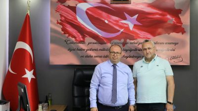 Susurluk Belediye Başkanı Hakan Yıldırım Semizel, ilçeye yeni atanan Kaymakam