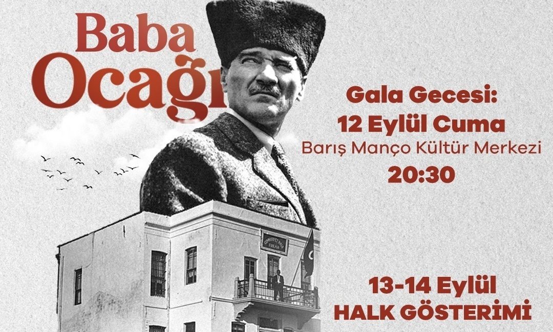 CHP Bandırma İlçe Başkanlığı’nın “Baba Ocağı” galaya hazır Cumhuriyet Halk Partisi’nin geçmişten bugüne demokrasi mücadelesini aktaran “Baba Ocağı”