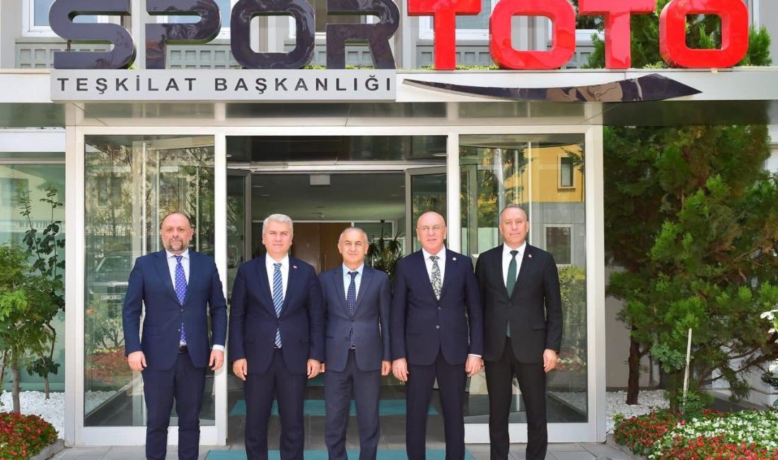 Balıkesir’e yeni spor yatırımları geliyor Gençlik ve Spor Bakanlığı ile Spor Toto Teşkilat Başkanlığı arasında