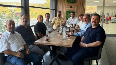 MHP Bandırma İlçe Başkanı ve parti yöneticileri, Balıkesir Milletvekili Ekrem