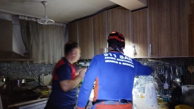 Çanakkale Güzelyalı’daki yangına destek olmak amacıyla görev alan Bandırma 911