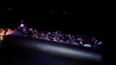 Ayvalık açıklarında yasa dışı yollarla Yunanistan’ın Midilli (Lesvos) Adası’na gitmek