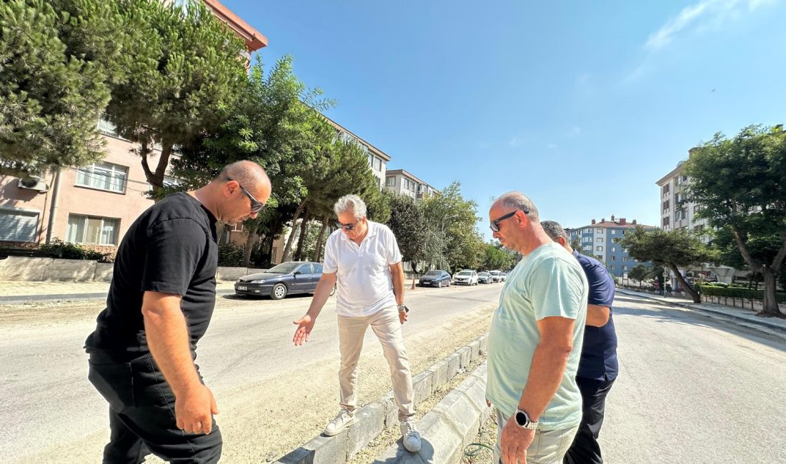 Malta Parkı ve üst yollarda asfaltlama çalışmaları başladı Bandırma Belediyesi, Malta Parkı çevresinde asfaltlama ve yeşillendirme çalışmaları kapsamında