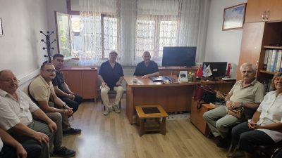 İYİ Parti Balıkesir Milletvekili Turhan Çömez, Bandırma temasları kapsamında Balkan