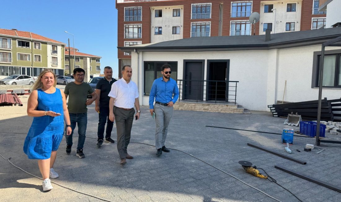 Bandırma Kaymakamı Engin Aksakal, Gençlik ve Spor Bakanlığı tarafından inşa