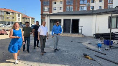 Bandırma Kaymakamı Engin Aksakal, Gençlik ve Spor Bakanlığı tarafından inşa