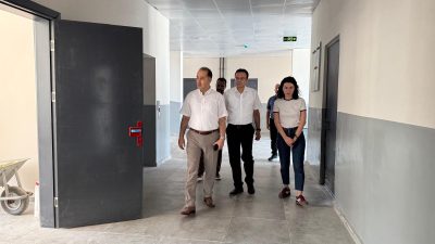 Kaymakam Aksakal ve İlçe Milli Eğitim Müdürü Aslan, Yeni Mahalle’de