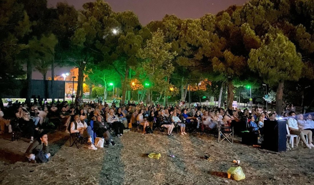 Bandırma General Balcı Çamlığı’nda düzenlenen Açık Hava Sinema Akşamları, Tuncel