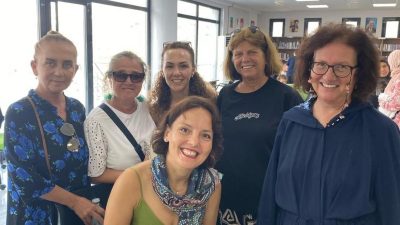 Saraylar Ahmet Remzi Dinçer Halk Kütüphanesi’nde gerçekleşen söyleşi ve imza