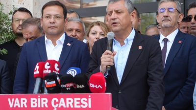 Sındırgı ilçesinde meydana gelen 6.1 büyüklüğündeki depremin ardından Cumhuriyet Halk