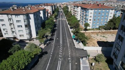 Bandırma Belediyesi ve Balıkesir Büyükşehir Belediyesi’nin iş birliğiyle Mehmetçik Caddesi