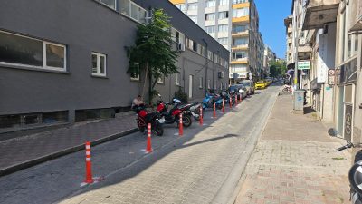 Artan motosiklet sayısı ile yaşanan park yeri sorunlarının giderilmesi amacıyla