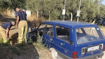 Erdek’te  meydana gelen tek taraflı trafik kazasında bir kişi yaralandı.